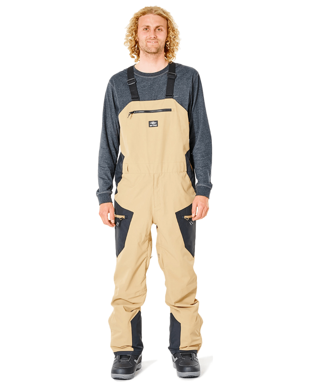 Taipan Bib Snow Pant - Rip CurlSCPCO4 - 9660 - Dark Khaki - L
