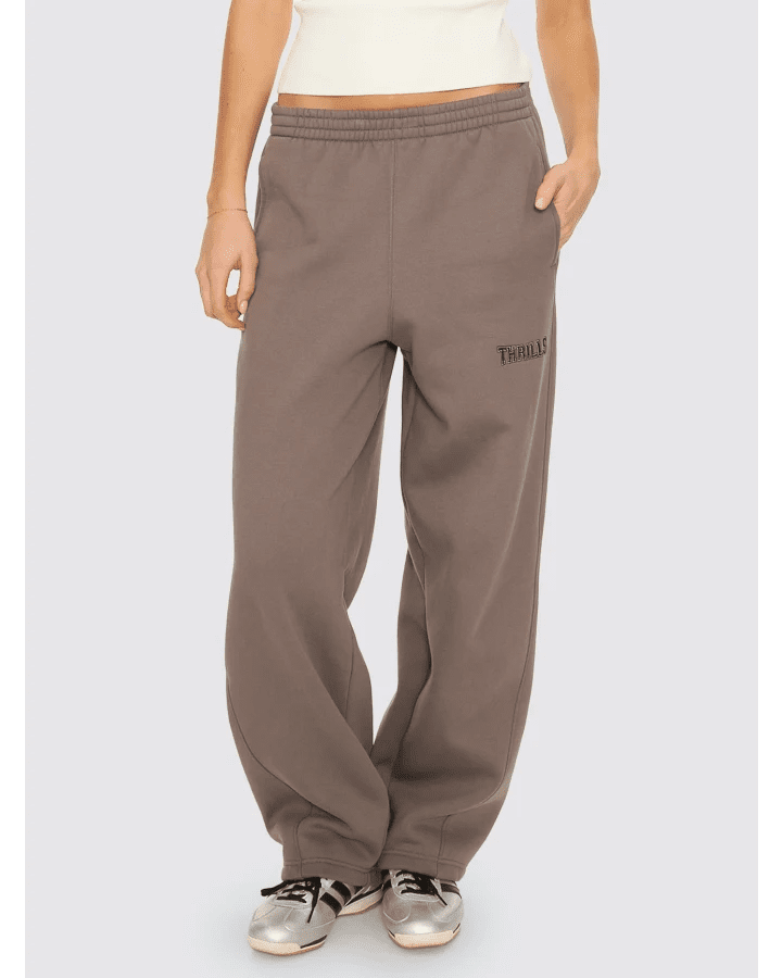Take It Easy Track Pant - ThrillsWTW26-406C-Clay Smoke-8