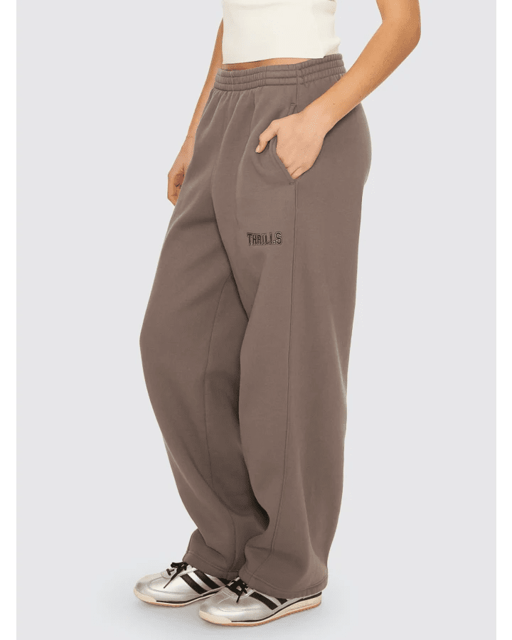 Take It Easy Track Pant - ThrillsWTW26-406C-Clay Smoke-8