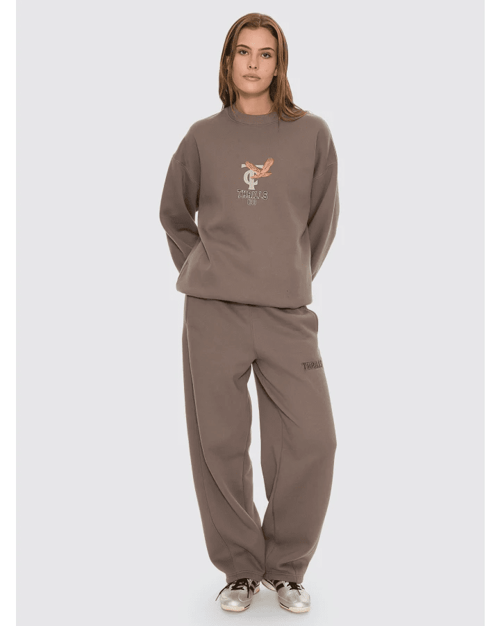 Take It Easy Track Pant - ThrillsWTW26-406C-Clay Smoke-8