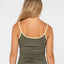 TANK GIRL CONTRAST STAPLE SINGLET - RustyTSL0663-KHAKI-6