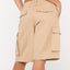 Tank Girl Lowrise Cargo Short - RustyWKL0793 - OMK - Oatmilk - 10