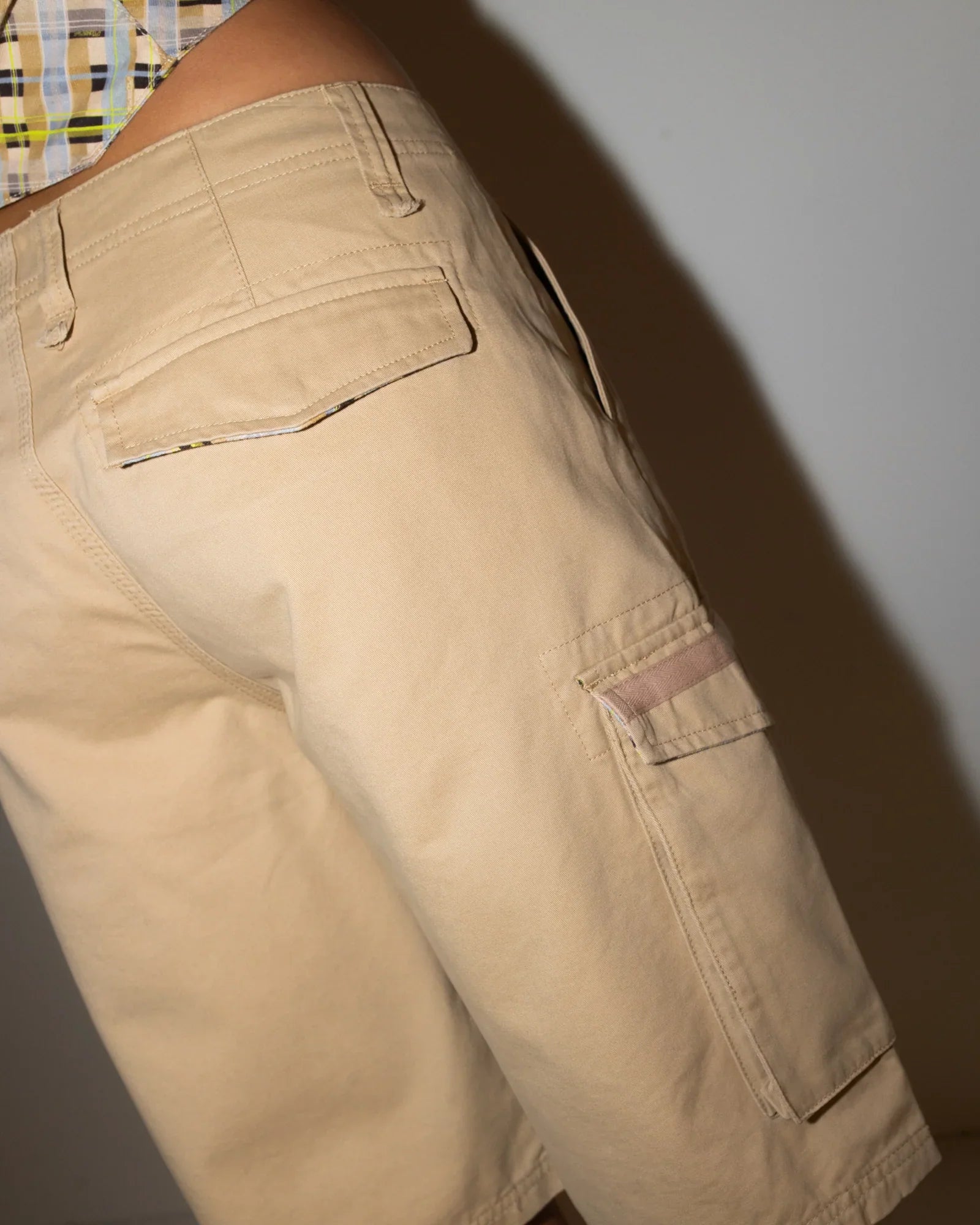 Tank Girl Lowrise Cargo Short - RustyWKL0793 - OMK - Oatmilk - 10