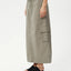 Tasman Cargo Maxi Skirt - AfendsW243906 - GOV - Grey Olive - L