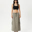 Tasman Cargo Maxi Skirt - AfendsW243906 - GOV - Grey Olive - L