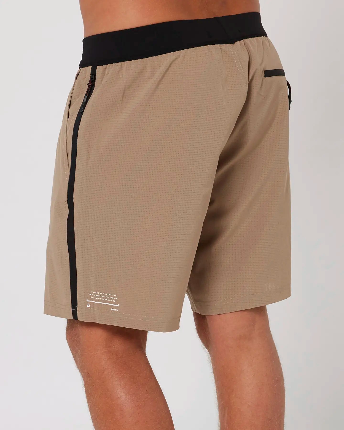 Tech Shorts - FollowFE02606 - Deep Taupe - XS