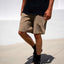 Tech Shorts - FollowFE02606 - Deep Taupe - XS