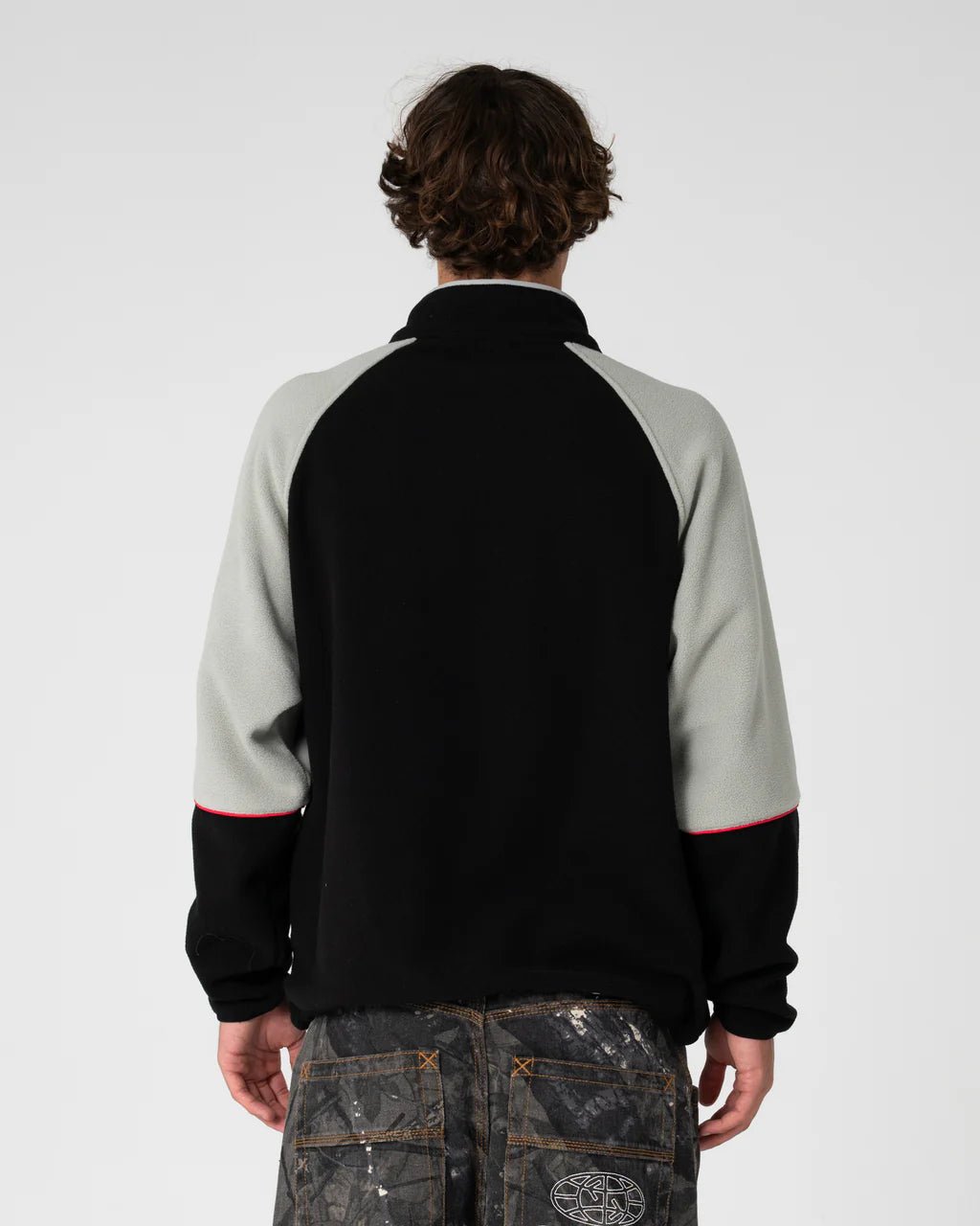 TECTONIC QUARTER ZIP POLAR FLEECE - RustyFTM1190-BLACK-XS