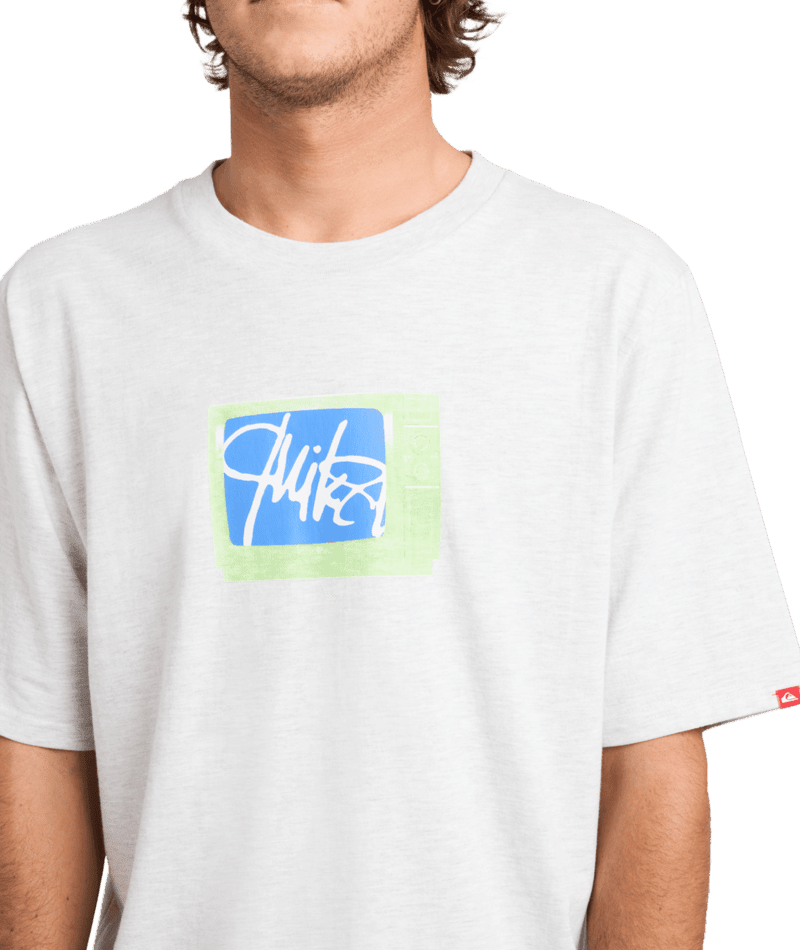 TELE SS -QuiksilverUQYZT05918-SNOW WHITE-XS