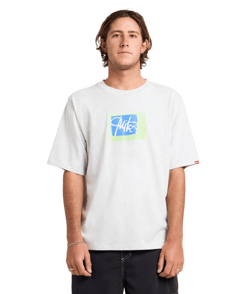 TELE SS -QuiksilverUQYZT05918-SNOW WHITE-XS