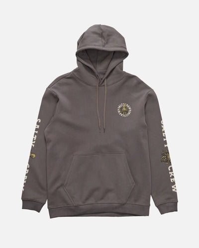 TENTACLES HOOD - Salty CrewSCM64203-CHARCOAL-S