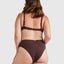 Terry Rib Chloe Bra - Billabongubjx300629 - rsl0 - Choc Cherry - 10