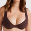 Terry Rib Chloe Bra - Billabongubjx300629 - rsl0 - Choc Cherry - 10