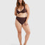 Terry Rib Chloe Bra - Billabongubjx300629 - rsl0 - Choc Cherry - 10