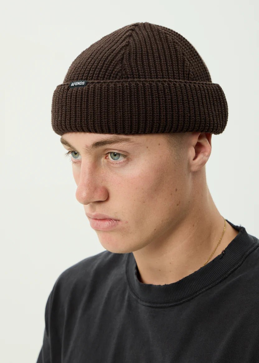 Thc - Hemp Wharfie Beanie - AfendsA230601-COFFEE-OS
