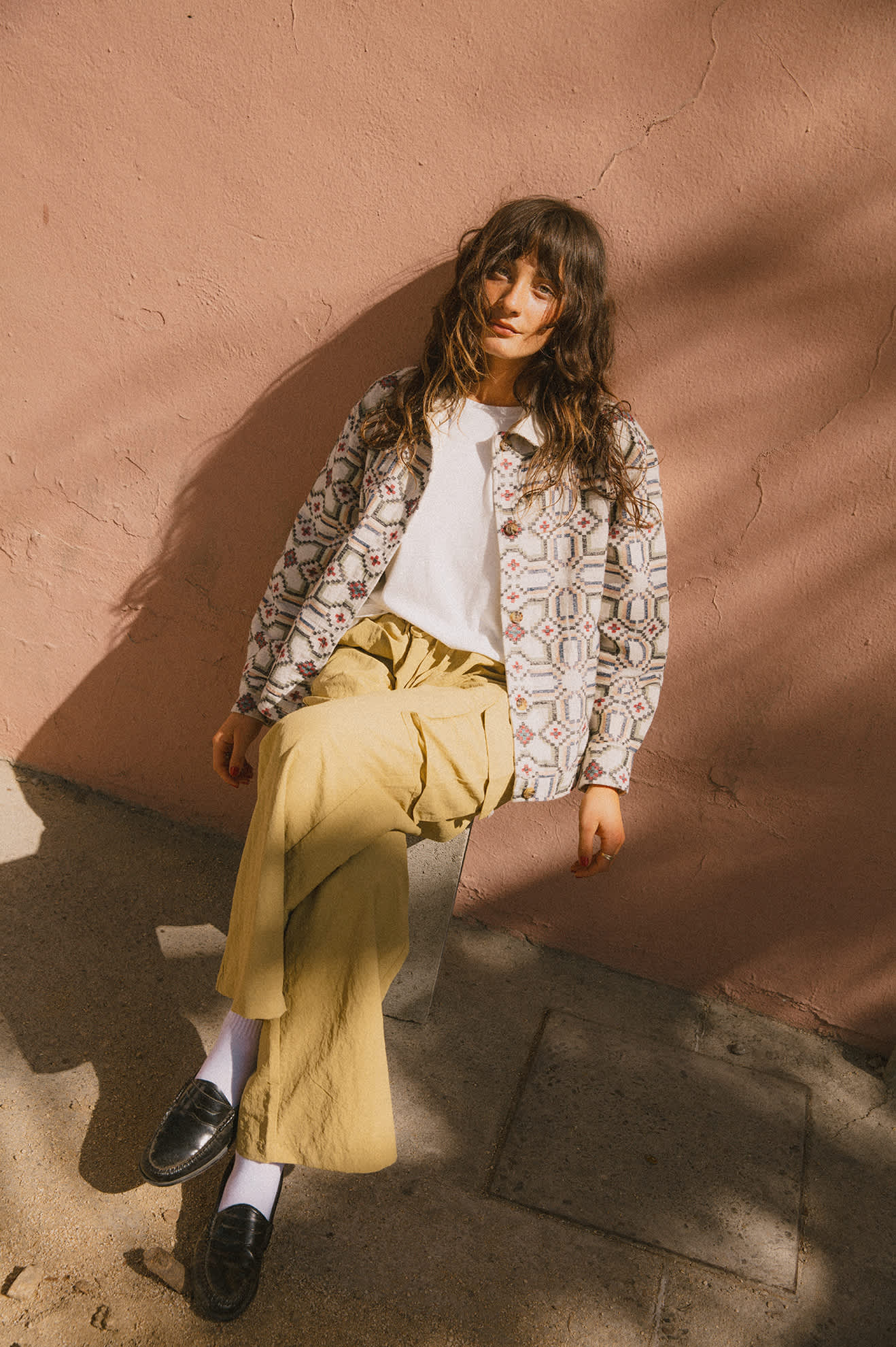 THE ALFAMA JACKET - Brixton3491-DIGI TILE-XS