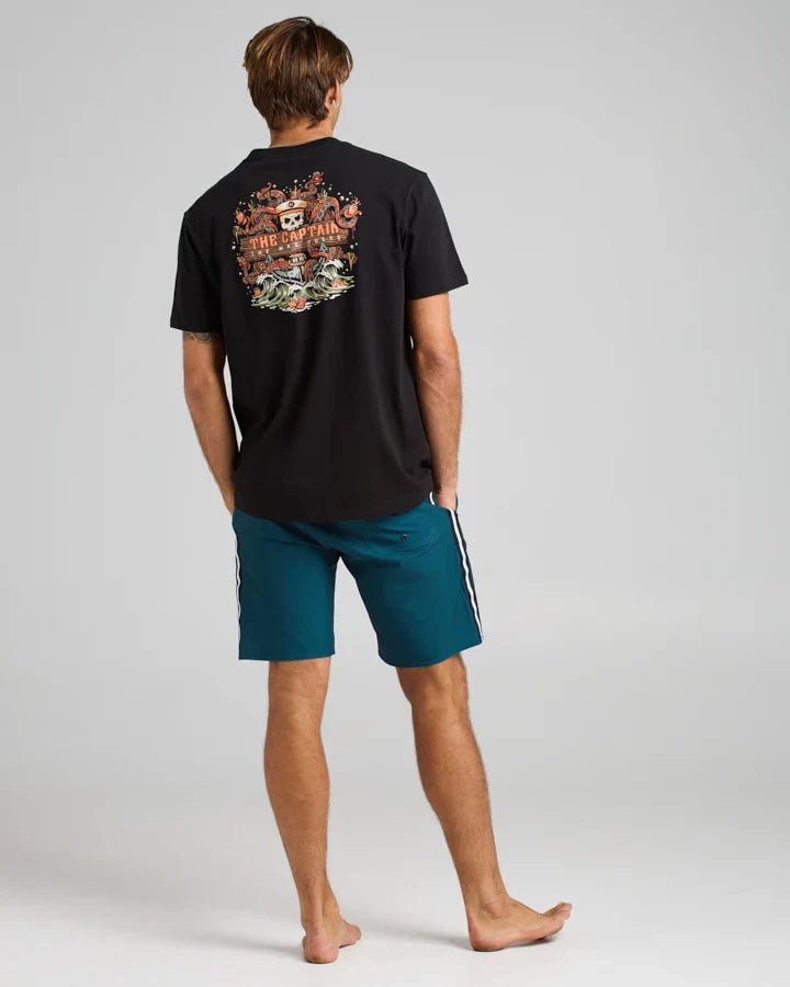 The Kraken Captain SS Tee - The Mad Hueysh424m01013 - blk - Black - L