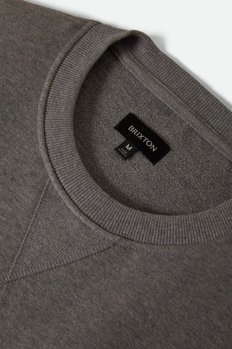 The League Broken In Crew - Brixton22731 - HTGRY - Heather Grey - L