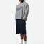 The League Broken In Crew - Brixton22731 - HTGRY - Heather Grey - L