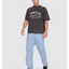 The Power Of Dreams Oversize Box Crop Tee -ThrillsTH26-175G-Temple Grey-S