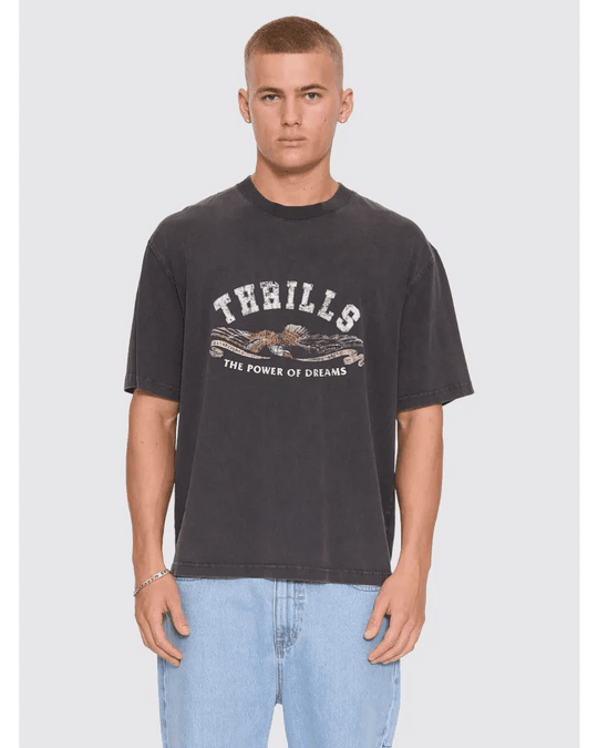 The Power Of Dreams Oversize Box Crop Tee