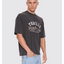 The Power Of Dreams Oversize Box Crop Tee -ThrillsTH26-175G-Temple Grey-S
