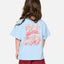 THE ROAD TRIP TEE - GIRL -Rip Curl058JTE-SKY BLUE-1to2