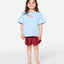 THE ROAD TRIP TEE - GIRL -Rip Curl058JTE-SKY BLUE-1to2
