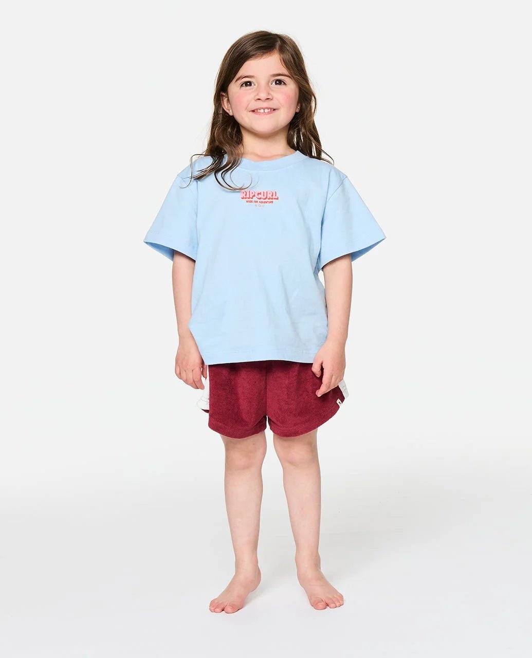 THE ROAD TRIP TEE - GIRL -Rip Curl058JTE-SKY BLUE-1to2