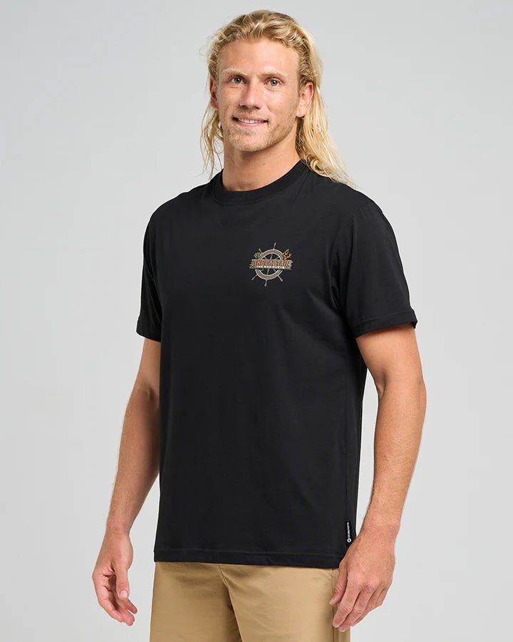 THE SEA CAPTAIN | SS TEE - Mad HueysH425M01011 - BLACK - S