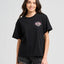 THE SEA CAPTAIN | WOMENS SS TEE - Mad HueysH425W01004 - BLACK - M
