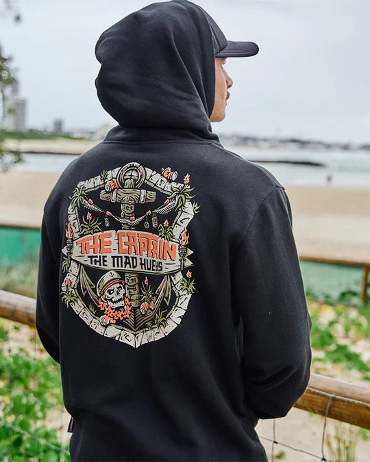 The Tiki Captain Hooded Pullover