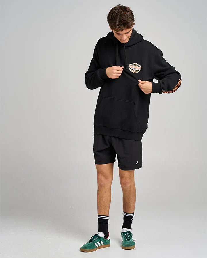 The Tiki Captain Hooded Pullover - The Mad HueysH225M08010 - Black - L
