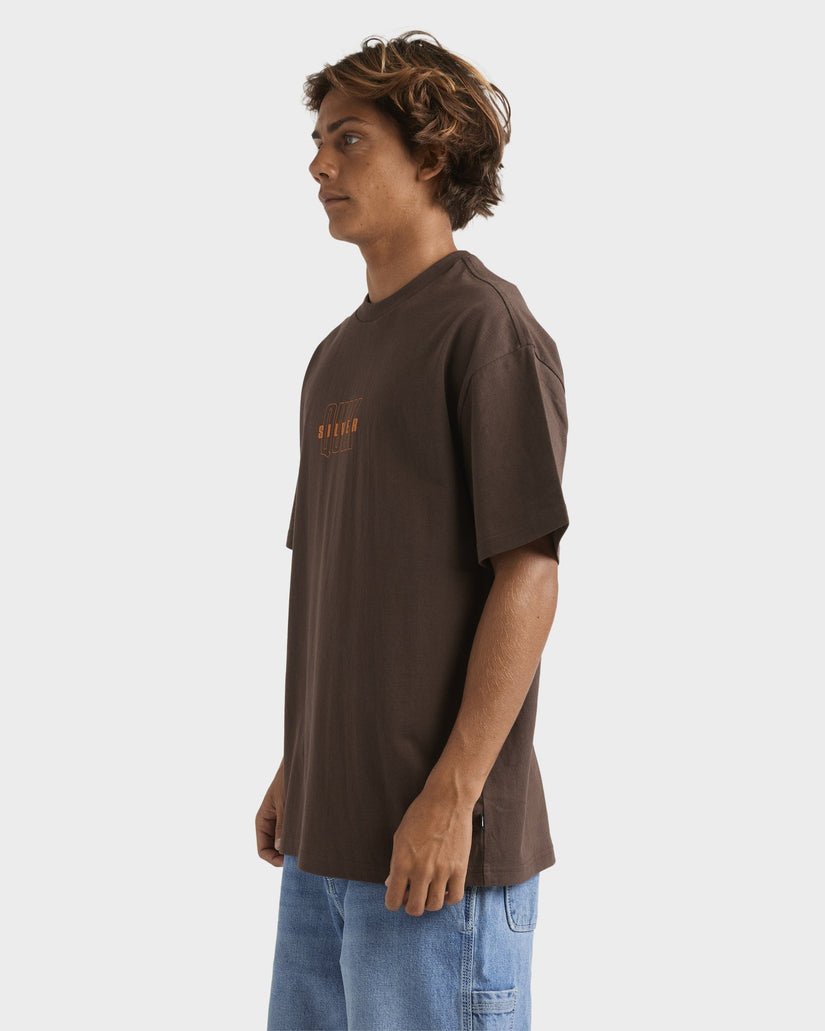 THE VOID SS - QuiksilverUQYZT05635 - Chocolate Brown - S