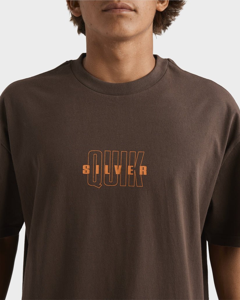THE VOID SS - QuiksilverUQYZT05635 - Chocolate Brown - S