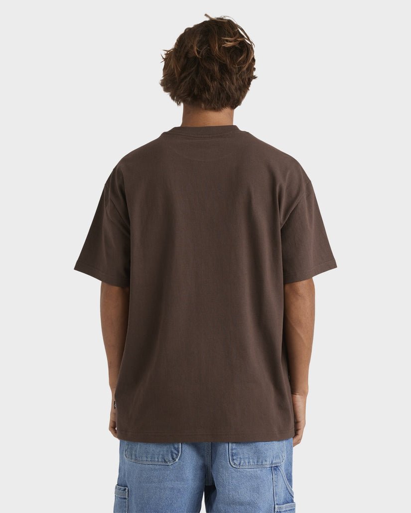 THE VOID SS - QuiksilverUQYZT05635 - Chocolate Brown - S