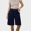 The Woodlands High Waist Wide Leg Short - DickiesDW224 - SH02 - Dark Indigo - 6