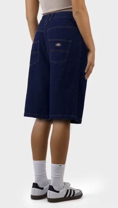 The Woodlands High Waist Wide Leg Short - DickiesDW224 - SH02 - Dark Indigo - 6