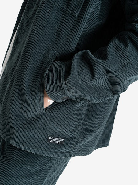 Thrills Labour Overshirt - ThrillsTW24 - 225FJ - Dark Jade - L