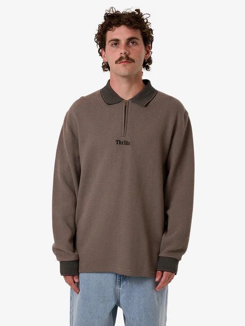 Thrills Union Rugby Jacquard Polo