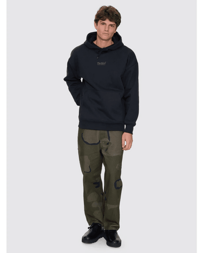 Thrills Union Slouch Pull On Hood - ThrillsTA26-263B-Pirate Black-S