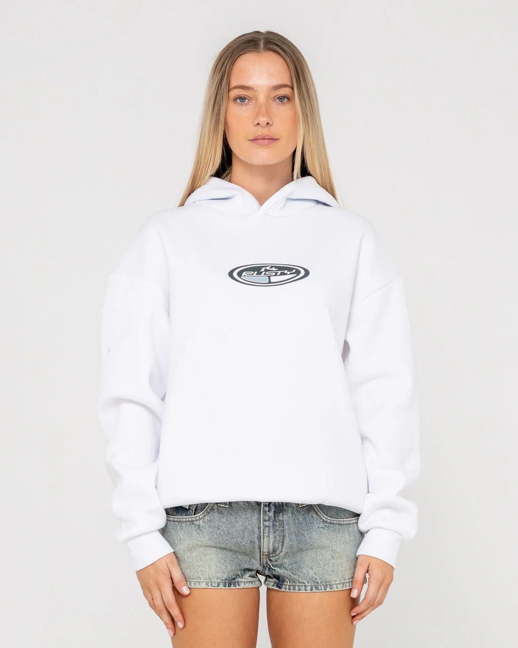 THROW ME A DISC OVERSIZED HOOD - RustyFTL0881-WHITE-06