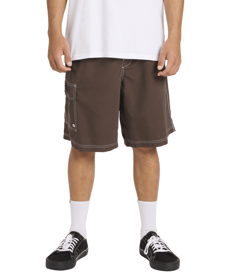 THROW ON - Billabong24A253573-DARK BROWN-XXL