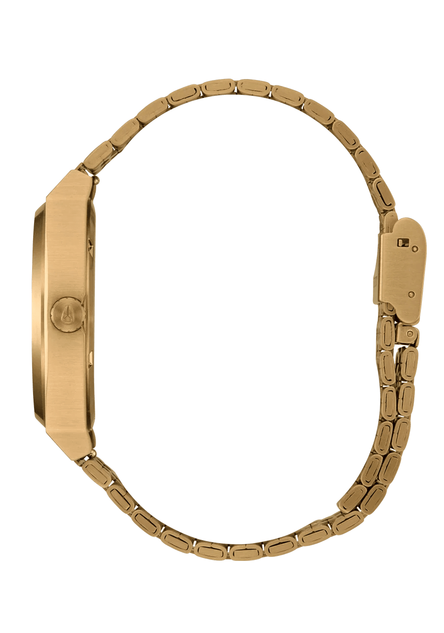 Time Teller -NixonA045-1919-Gold / Green Sunray-OSFM