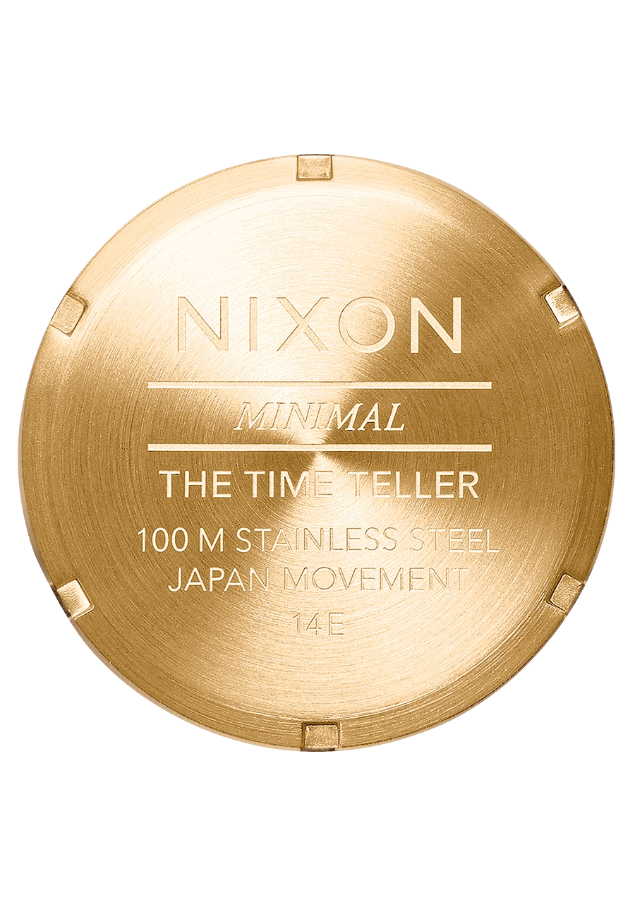 Time Teller -NixonA045-1919-Gold / Green Sunray-OSFM