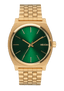 Time Teller -NixonA045-1919-Gold / Green Sunray-OSFM