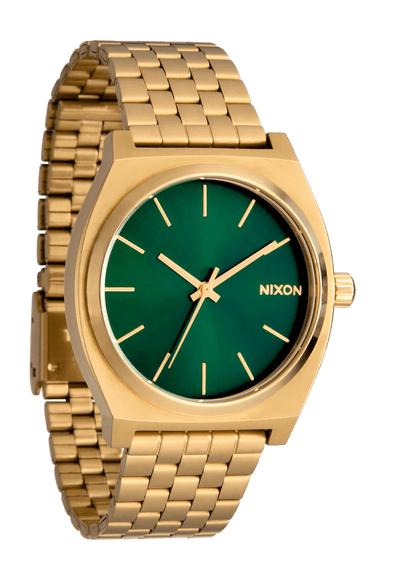 Time Teller -NixonA045-1919-Gold / Green Sunray-OSFM