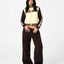 TOFFEE WIDE LEG FLEECE PANT - RustyPAL1497-JAVA-6