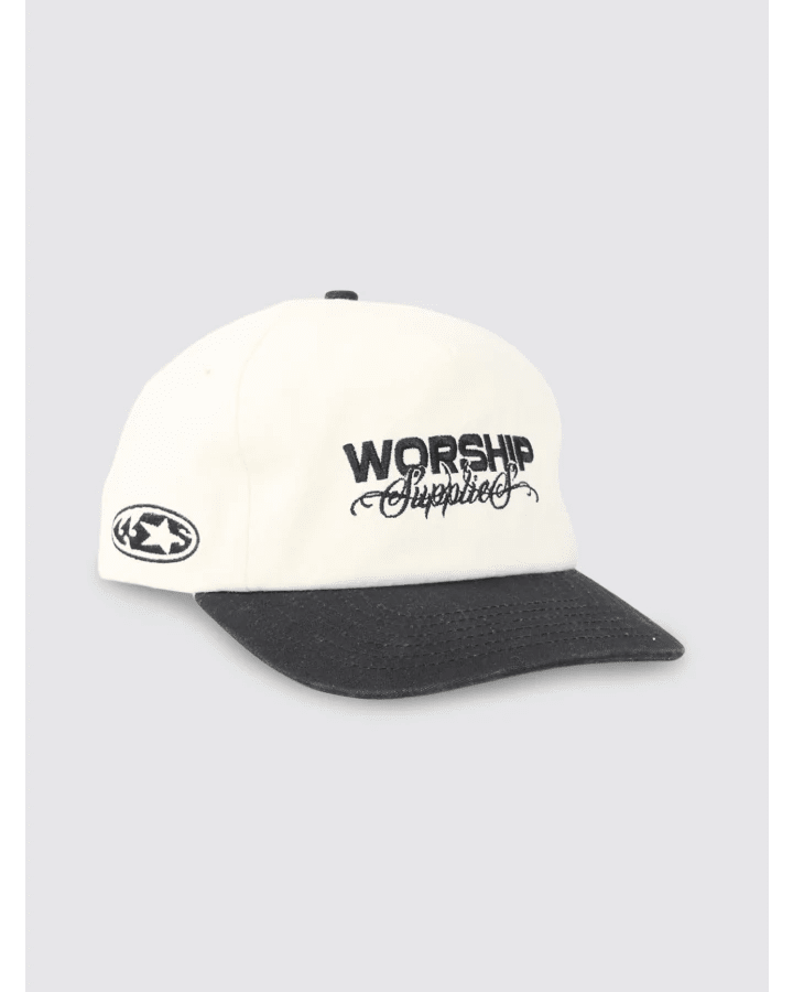 Toll Free 5 Panel Hat -WorshipPH26-503AB-Coconut - Black-One Size