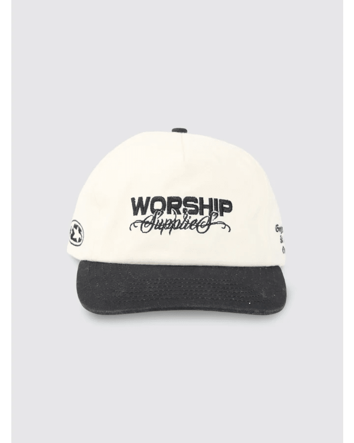 Toll Free 5 Panel Hat -WorshipPH26-503AB-Coconut - Black-One Size